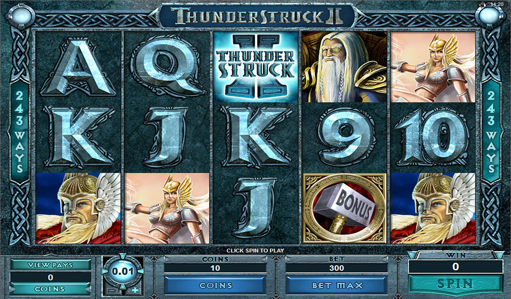 thunderstruck II best rtp slot